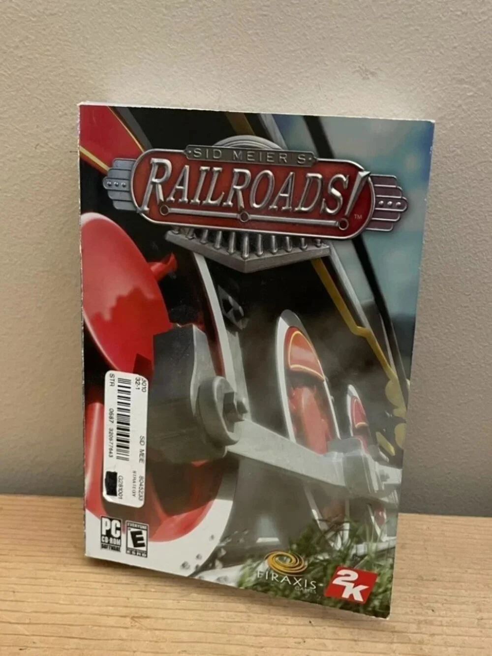 Sid Meier's Railroads PC Game 2006 CD-ROM w/ Manual Good Condition Windows
